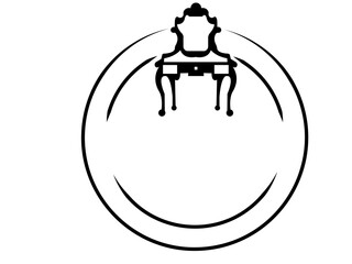 vector illustration of a man with a sword