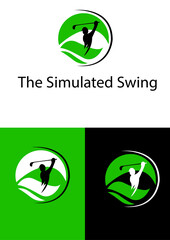 The Simulated Swing logo