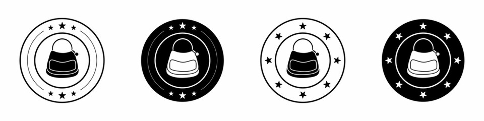 Bag icon template design. Bag flat design template for business. Stock vector.