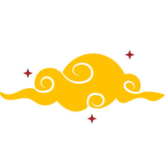 Fototapeta premium Cloud Chinese New Year