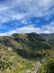 Fototapeta premium mountain landscape with clouds