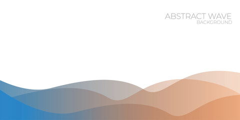 abstract background with waves