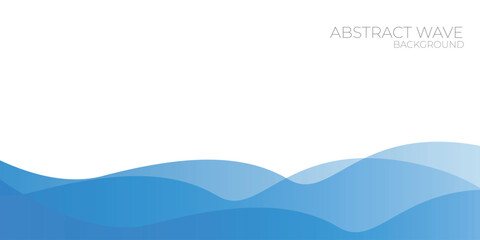 abstract blue background with waves