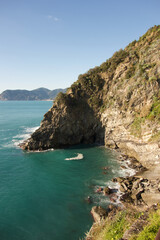 Fototapeta premium shore with cliffs