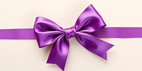 Elegant satin ribbon bow on luxurious textured paper background,  background,  soft