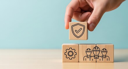 hand holding a wooden box