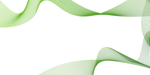 abstract green wave line background, abstract green graphic polygon texture, abstract line pattern texture background, data flow concept, white background and green wave, © MD SAGOR