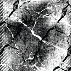 Black and white grungy abstract background. Grungy frame. Vector illustration
