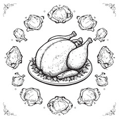 Baked Chicken Delight Full Flavor Enjoyment