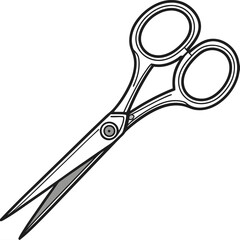 scissors isolated on white background