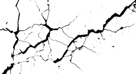 broken glass background. Crack wall image.
