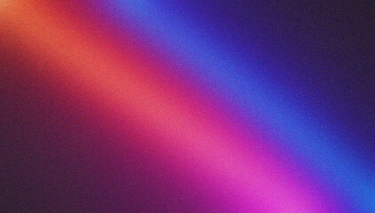 Noise Blur Texture Vibrant Gradient Light Background with Orange to Blue Diagonal Glow for Banner and Header Design