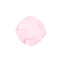 Abstract Irregular Shape with Pink Marble Texture