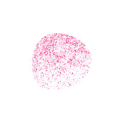 Abstract Pink Granular Shape Design Element