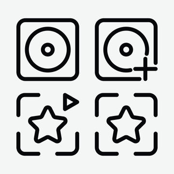 music icon design for playlist aps or graphic designer