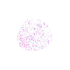 Abstract Scatter of Bright Glitter Particles