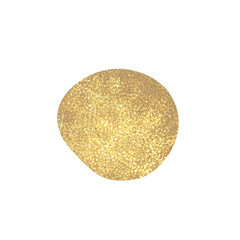 Abstract Gold Glitter Irregular Shape