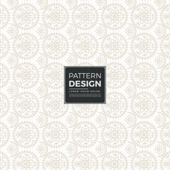 Abstract subtle geometric circular pattern seamless texture background vector