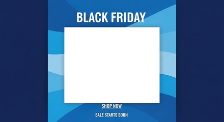 Black Friday Promotion: A dynamic composition showcases the anticipation of the year's biggest shopping event. The clean.