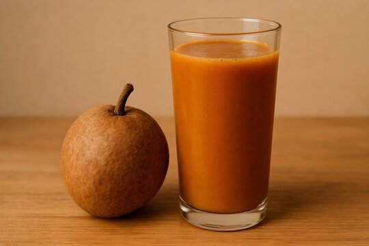 sapote juice and sapote 