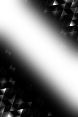 Naklejka premium Black prism pattern design element