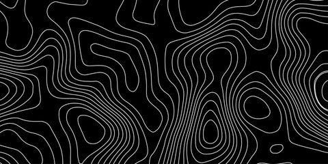 white background with abstract topographic whit color grid line topo map black background., depicting elevation changes in an abstract representation	