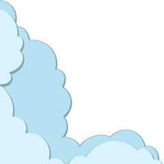 Cloud Corner Illustration