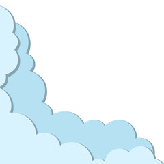 Cloud Corner Illustration
