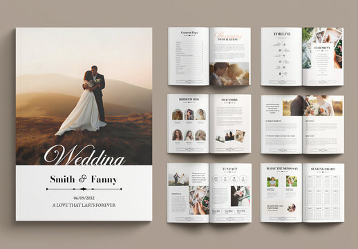 Wedding Magazine Template