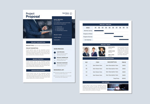 Business Project Proposal Template