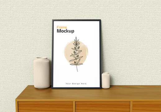 Vertical Frame Mockup