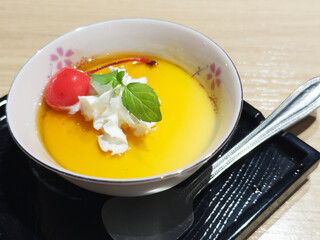 昔ながらのプリン