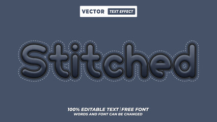 Stitched 3d bold editable college basketball jersey alphabetical typographic letterpress text effect with shadow for custom team uniform advertisement.