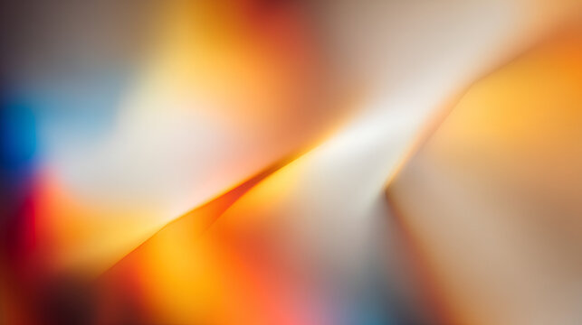 The blurred background creates an abstract gradient effect.