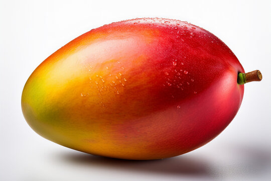 Detailed Mango Vector for Educational Guides on Healthy Eating and Cultural Appreciation of Fruits
