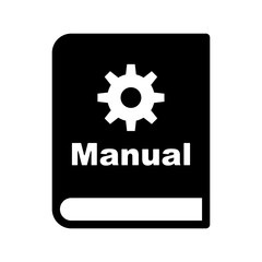 Manual book icon. Guidebook icon. Vector.