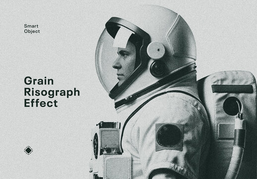 Grain Risograph Photo Effect