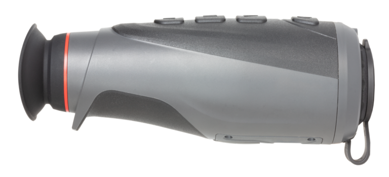 Studio photo of a monocular that can see in the dark