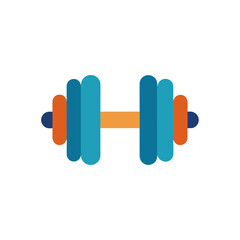 Dumbbell Icon Vector Illustration for Fitness and Workout Concepts
