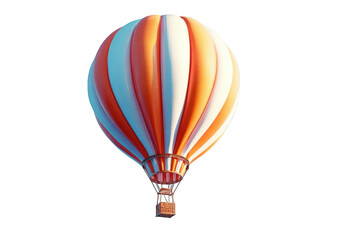 Fototapeta premium A vibrant hot air balloon (1)