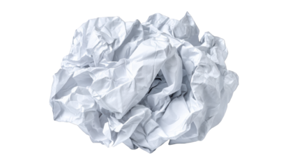 Crumpled white paper ball (19)