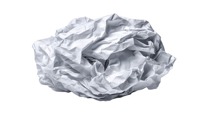 Obraz premium Crumpled white paper ball (26)