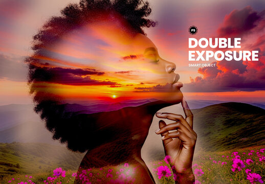 Double Exposure Photo Effect