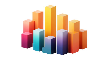 Colorful 3D bar graph (7)