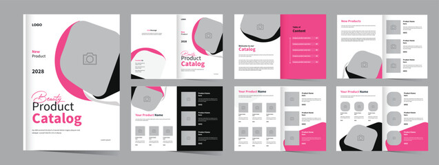 modern Beauty Product Catalog Product template, multipurpose catalogue