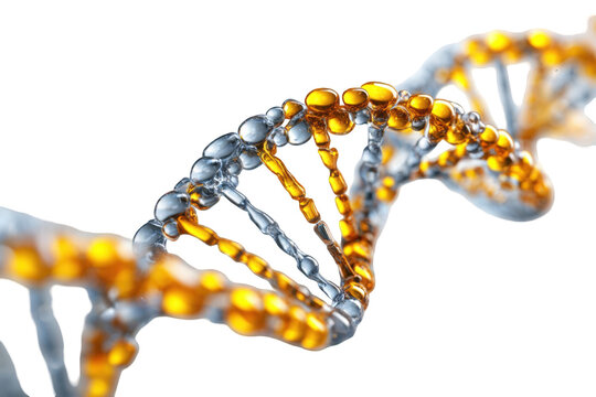 3D rendering of a DNA strand