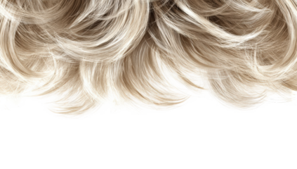 Close-up of blonde hair