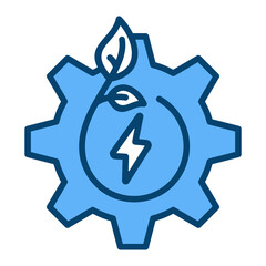 Green Technology Single Icon Vector Collection 