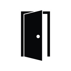 Open door icon symbolizing opportunity and new beginnings