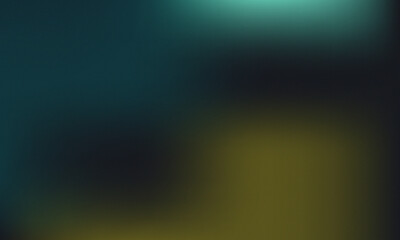Abstract gradient background with teal and yellow hues